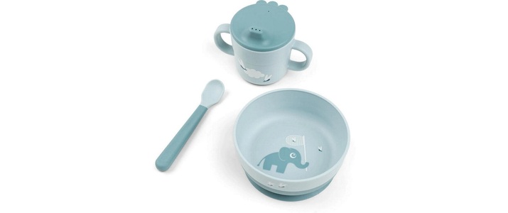 Done by Deer, Kindergeschirr Unisex Blau ONE SIZE, Kindergeschirr-Set