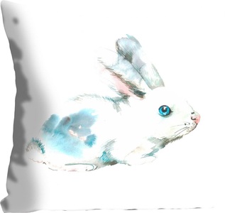 queence Dekokissen »Ezzo«, (1 St.), mit einem blauen Hasen