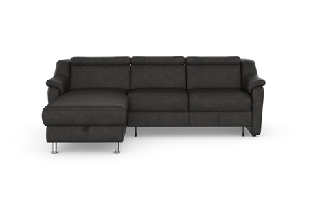 sit&more Ecksofa »Freetown«, inklusive Kopfteilverstellung und komfortablem Federkern, wahlweise mit Bettfunktion und Bettkasten