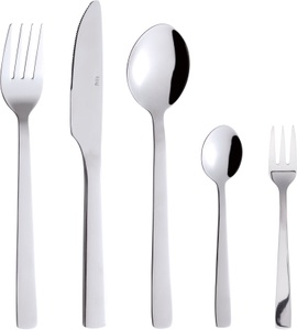 aida RAW, aida RAW Besteck-Set »RAW«, (Set, 60 tlg.), Edelstahl poliert, aida RAW Besteck-Set »RAW«, (Set, 60 tlg.), poliert