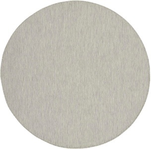 Nourison, Nourison Teppich »Positano«, rund, 5 mm Höhe, In- und Outdoor geeignet, Wohnzimmer, 