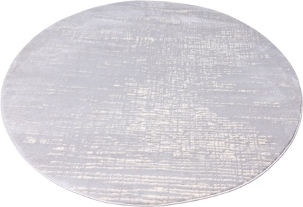 Home affaire Teppich »Ariano«, rund, 12 mm Höhe, Hoch-Tief-Struktur