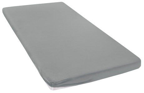 MY HOME, Spannbettlaken »Microfaser-Fleece«, my home, my home Spannbettlaken »Litschi«, (1 St.), für Topper auf Boxspringbetten geeignet, 100% Baumwolle, Topper Spannbettlaken aus Jersey mit Gummizug, Made in Green zertifiziert