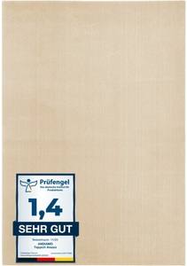 Andiamo Teppich »Arezzo«, rechteckig, 16 mm Höhe, Uni Farben, weicher Flor, waschbar, ideal im Wohnzimmer & Schlafzimmer