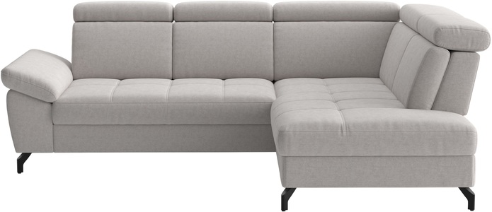 Sit & More, sit&more Ecksofa "Vanity" Inkl.Sitz-,Kopf-und Armteilverstellung