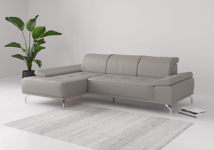 Places of Style Ecksofa »Caluna«, Inkl.Sitztiefenverstellung