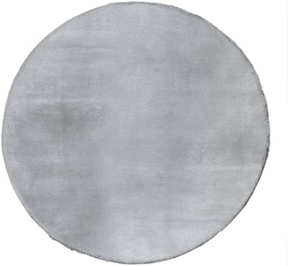PACO HOME, Paco Home Teppich »Tipped 870«, rund, 22 mm Höhe, besonders weich, Uni-Farben, ideal im Wohnzimmer & Schlafzimmer, Paco Home Teppich »Tipped 870«, rund, 26 mm Höhe, besonders weich, Uni-Farben, ideal im Wohnzimmer & Schlafzimmer