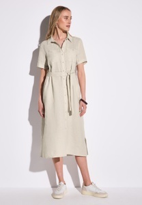 STREET ONE Hemdblusenkleid, Sommerkleid mit Knopfleiste