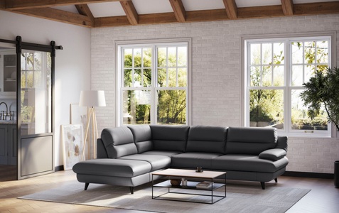 COTTA Ecksofa »Pike L-Form« Zeitloses Design