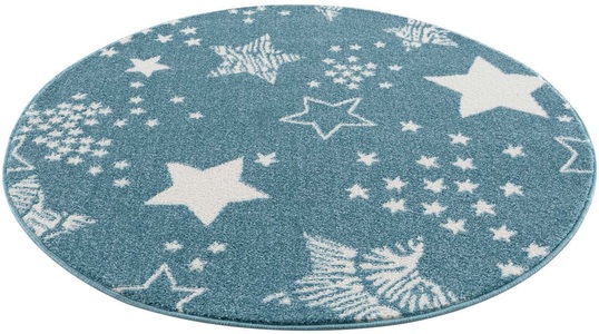 Carpet City Kinderteppich »Anime9387«, rund, 11 mm Höhe, pflegeleichter Spieleteppich, Kinderzimmer