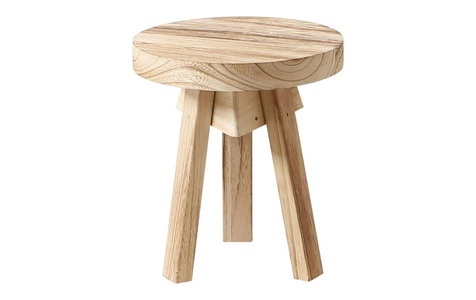 Marein, Marein aus Holz Hocker, Hocker »Dekohocker rund aus Holz«