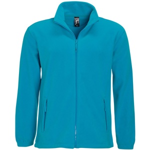 SOL's, SOLS Fleecejacke »Herren Outdoor Fleece Jacke North«, SOLS - Outdoor Fleece Jacke North, für Herren, Aquamarine, Größe S