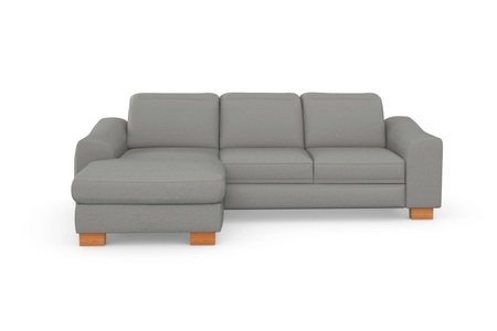 SIT&MORE, sit&more Ecksofa »Durness«, mit Federkern und hochwertigen Massivholzfüssen, wahlweise mit Kopfteilverstellung, Bettfunktion und Bettkasten oder mit Bettfunktion und Bettkasten, sit&more Ecksofa »Dundee L-Form«, mit Federkern und Massivholzfüssen, wahlweise mit Kopfteilverstellung