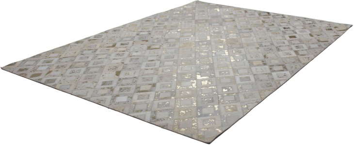 calo-deluxe, Fellteppich, »Scarllet 110«, calo-deluxe, rechteckig, Höhe 8 mm, maschinell gewebt, calo-deluxe Fellteppich »Scarllet 110«, rechteckig, 8 mm Höhe, echtes Rinderfell, Wohnzimmer