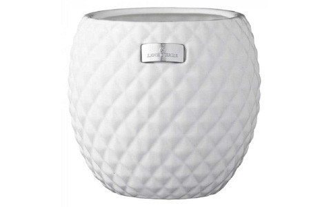 Lene Bjerre, Lene Bjerre-Rosabelle Blumentopf Ø18cm, Weiss, Lene Bjerre Pflanzkübel »Rosabelle«