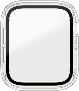 Apple, Panzerglass - Apple Watch (44 mm) Antibakterieller Hardcase Bumper + Display Schutzfolie (3643) - Transparent, PanzerGlass Displayschutzglas »3643« für Watch 4/5/6/SE (44 mm)
