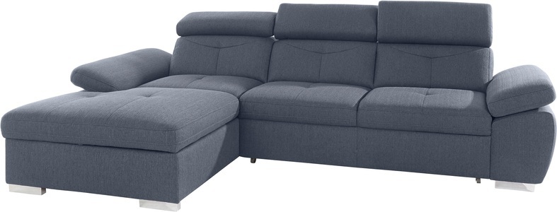 exxpo - sofa fashion, exxpo - sofa fashion Ecksofa, wahlweise mit Bettfunktion und Bettkasten, exxpo - sofa fashion Ecksofa »Spring, super bequem, mit Armteil- und Kopfteilfunktion, OTTOs Choice« L-Form, wahlweise mit Bettfunktion und Bettkasten