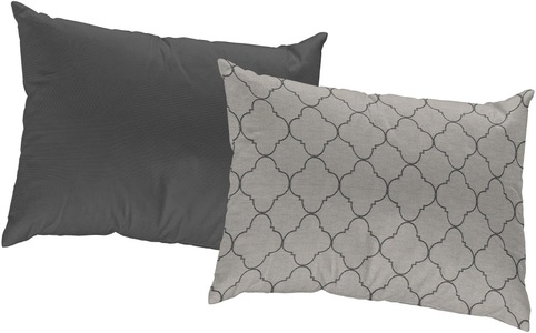 Adam elements, Adam Elements - ADAM - Kissenbezug Indian Cortezada 60 cm x 40 cm, Beige/Schwarz, Adam Dekokissen »Indian Cortezada«, mit Ornamenten, Wendekissenhülle ohne Füllung, 1 Stück