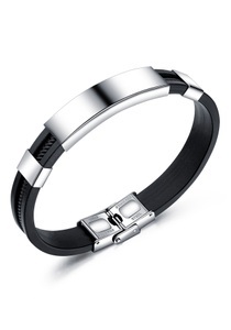FIRETTI, Firetti Armband »Classic Steel, Casual-Look«, Firetti Armband »Schmuck Geschenk Armschmuck Armkette«