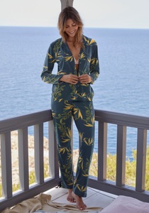 Lascana, LASCANA Pyjama, (Set), mit Schlafmaske und Scrunchie, 