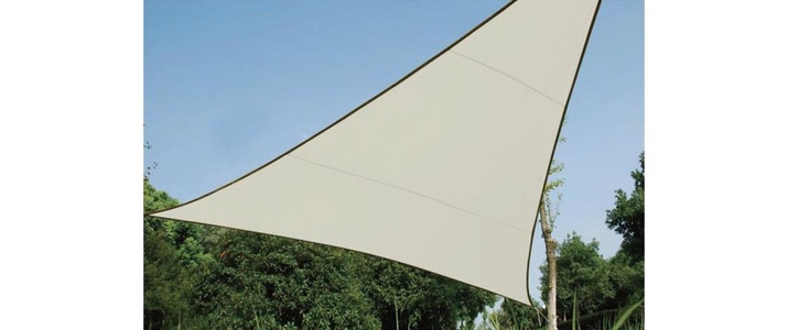 Perel, Perel Sonnensegel 360 cm, Dreieck, Tiefe, Perel Sonnensegel 360 cm, Dreieck