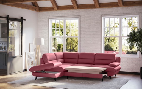 COTTA Ecksofa »Pike L-Form« Zeitloses Design