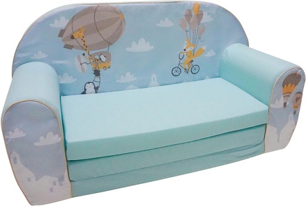 Knorrtoys, knorr® toys Kindersofa - Balloon - blau, 