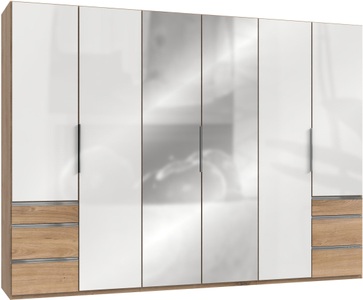 fresh to go, Fresh To Go Kleiderschrank »Level«, mit Glastüren, Wimex Kleiderschrank »Level by fresh to go«, mit Glas-und Spiegeltüren