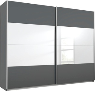 rauch ORANGE, rauch ORANGE Schwebetürenschrank »Quadra«, mit Spiegelelementen, rauch Schwebetürenschrank »Quadra«, mit Spiegelelementen