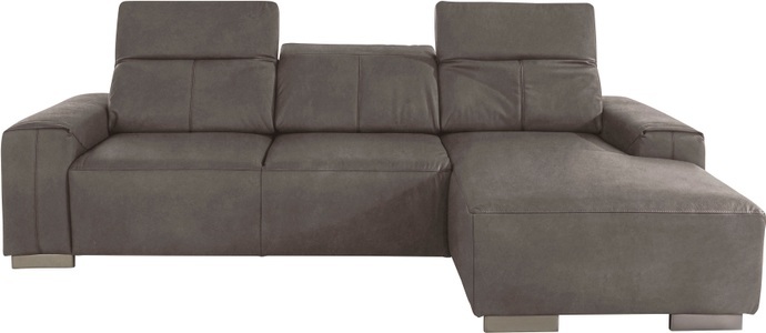 Cotta, COTTA Sofa, mit Kopfteilverstellung, 