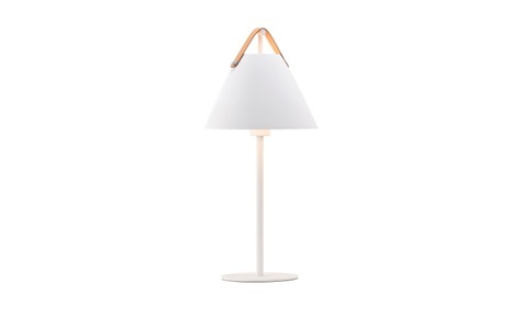 Nordlux, Tischleuchte, Nordlux DFTP, »Strap E27, Weiss«, Nordlux Tischleuchte »Strap E27«, Leuchtmittel E27 LED wechselbar
