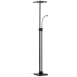 Brilliant, Brilliant Forrester LED-Deckenfluter mit Leselampe LED 26 W EEK: E (A - G) Schwarz, 