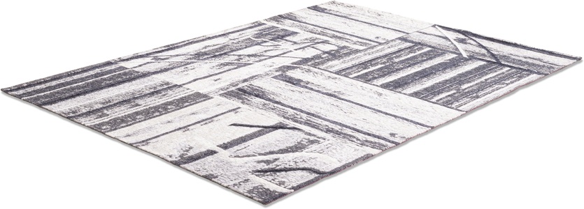 Sansibar Teppich »Keitum 010«, rechteckig, 3 mm Höhe, Flachgewebe Teppich Keitum