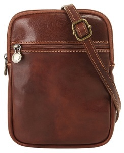 PIKÉ, Piké Umhängetasche, Piké Umhängetasche, echt Leder, Made in Italy
