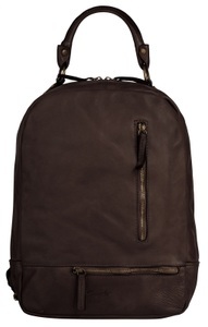 SAMANTHA LOOK, Samantha Look Cityrucksack, echt Leder, Made in Italy, Samantha Look Cityrucksack echt Leder, Made in Italy