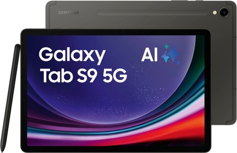 Samsung, Samsung Galaxy Tab S9 LTE/4G, 5G, WiFi 256 GB Graphit Android-Tablet 27.9 cm (11 Zoll) 2.0 GHz, 2.8 GHz, 3.36 GHz, Samsung Galaxy Tab S9 LTE/4G, 5G, WiFi 256 GB Graphit Android-Tablet 27.9 cm (11 Zoll) 2.0 GHz, 2.8 GHz, 3.36 GHz