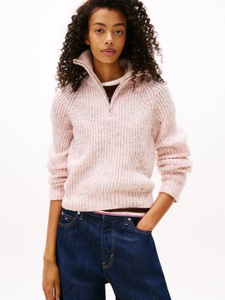 Tommy Jeans Troyer »TJW NEP 1/4 ZIP SWEATER«