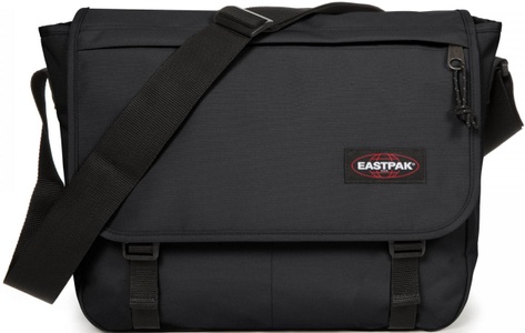 EASTPAK, Eastpak Delegate+ Umhängetasche in Black, Eastpak - Messenger Bag, 30.5CM, Black