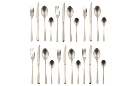 Sambonet, SAMBONET - Besteck-Set Taste 24-teilig, Champagner, sambonet Besteck-Set »Taste 24-teili«