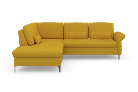 INOSIGN, INOSIGN Ecksofa »Palm Beach«, Federkern, mit Sitztiefenverstellung, wahlweise mit Bettfunktion, Bettkasten und Armteilverstellung, INOSIGN Ecksofa »Palm Beach L-Form«, Federkern, mit Sitztiefenverstellung, wahlweise mit Bettfunktion