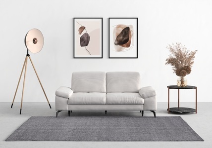 SIT&MORE, sit&more 2,5-Sitzer »Cabana«, Breite 211 cm, mit oder ohne Sitztiefen-, und Kopfteilfunktion, sit&more 2,5-Sitzer »Cabana« Breite 211 cm, mit oder ohne Sitztiefen-, und Kopfteilfunktion