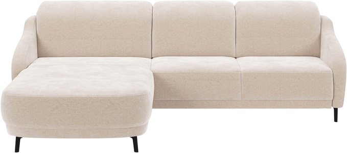 sit&more Ecksofa »Blues L-Form« wahlweise mit Klapptisch und USB
