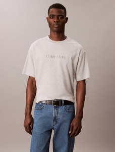 Calvin Klein T-Shirt »A - Rel Fashion Logo Tee«, Mit Rundhalsausschnitt