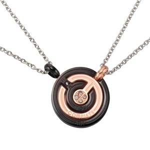 Firetti Kette und Anhänger Set »Partnerschmuck-Set YOU COMPLETE ME«