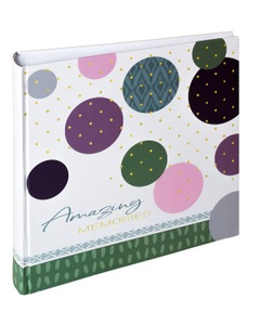 Walther, Walther Fotoalbum »Amazing Memories Alben«, WALTHER Fotobuch Amazing Memories, grün