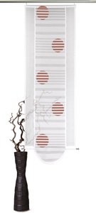 VHG, Schiebegardine, »Sunna«, VHG, Klettband 1 Stück, VHG Schiebegardine »Sunna«, (1 St.)