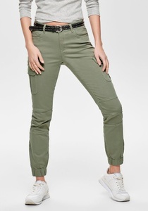 ONLY, Only Knöchellange Cargohose Cargohose, Only - 15170889 Pant, für Damen, Lindengrün, Größe 38