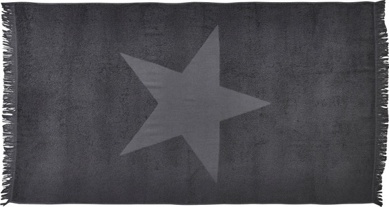 done.®, done.® Hamamtücher »Stern«, (1 St.), 90x160 cm, weiche & saugfähige Frottier-Innenseite, Uni Farben, mit Motiv & Fransen, ideal als Strandtuch, done.® Hamamtücher »Stern«, (1 St., Hamamtuch 90 x 160 cm), saugfähige Frottier-Innenseite, ideal als Sauna-/Strandtuch