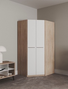 priess, priess Eckkleiderschrank »Barcelona«, in 2 Tiefen, priess Eckkleiderschrank »Barcelona Kleiderschrank Ecklösung Raumwunder«, in 2 Tiefen Schrank Eckschrank Garderobe