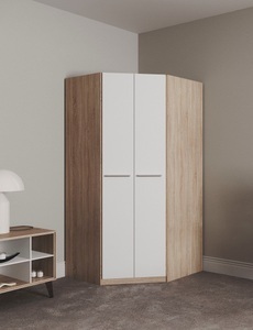 priess, priess Eckkleiderschrank »Barcelona«, in 2 Tiefen, priess Eckkleiderschrank »Barcelona Kleiderschrank Ecklösung Raumwunder«, in 2 Tiefen Schrank Eckschrank Garderobe